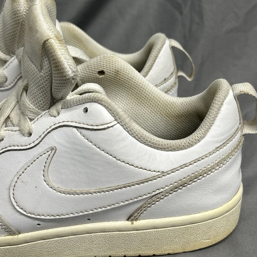 Nike‎ Boys Court Borough Low 2 BQ5448-100 White Casual Shoes Sneakers Size 6Y